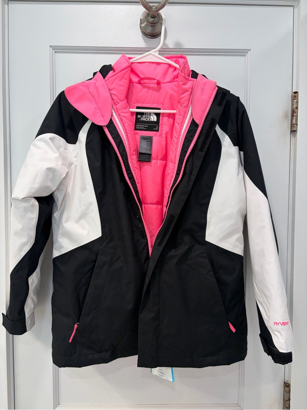 North Face Girls Winter Coat Size L (14-16)